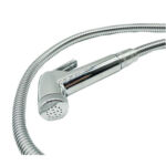 High Quality Zinc Body Wall-mounted Bathroom Bathtub Faucet Hot And Cold Stainless Steel Faucet