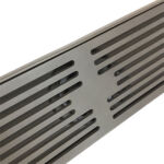 830 Gun Greystripe Single Small Inline Floor Drain