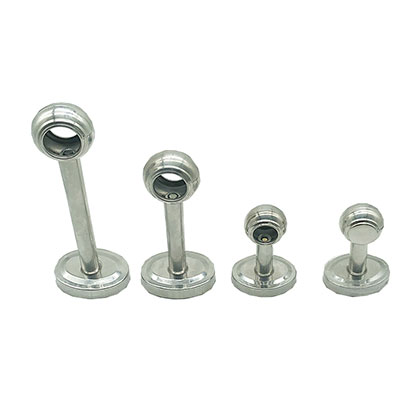 Xunjia/xinzhijia – 250mm Tall 201 Stainless Steel 25 Mm Round Tube Base Double Approach Moves Flange Seat