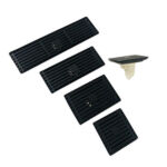 Hot Selling Popular Black And Polished 201 Stainless Steel Toilet Anti Odor Floor Drain with Bamboo Cover Plastic Drain Core