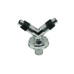 Xunjia/xinzhijia – Electroplate ABS Plastic Washing Machine Basin Plumbing Dual Push in Drain Connector Compacts Set