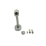 Xunjia/xinzhijia – 250mm Tall 201 Stainless Steel 25 Mm Round Tube Base Double Approach Moves Flange Seat