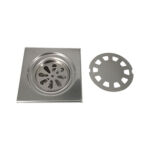 1006 reverse stainless steel square floor drain
