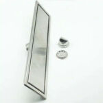 304 Stainless Steel Bathroom Drainage Floor Drain Line Shower Rectangular Shower Drainage Pipe —XINZHIJIA/XUNJIA