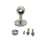 Xunjia/xinzhijia – 200mm Tall 201 Stainless Steel 25 Mm Round Tube Base Double Approach Moves Flange Seat