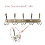 Xunjia/xinzhijia – Stainless Steel 1.6mm Black And White Silver Bronze Copper 15 Hangers 5 Robe Wall Hanging Hangers