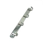 Xunjia/xinzhijia – Wall Mounted 304 Stainless Steel 4 Square Coat Hooks for Clothes Hanging