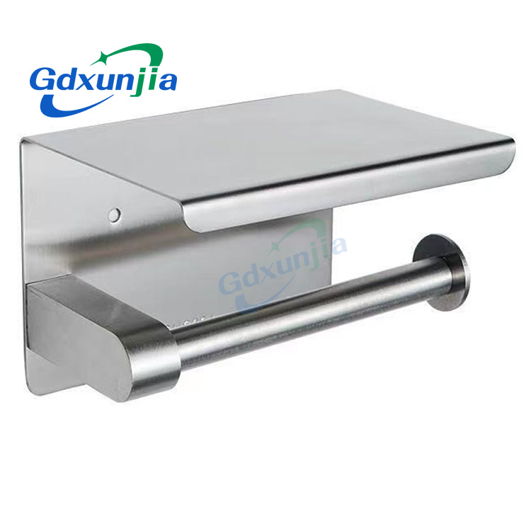 Xunjia/xinzhijia – Hot Sale New Bathroom Stainless Steel Wall Mounted Strong Sticky Soap Tissue Dish Holder