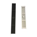 Striped Floor Drain for Efficient Bathroom Drainage