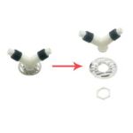 Xunjia/xinzhijia – Washing Machine Floor Drain Accessory Basin Plumbing Dual Flow Connectors for Floor Drain Push in