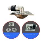 Factory Direct Sale 3 Mm tuab 201 Stainless Steel Linear Floor Drain with Plastic Elbow Washing Machine Hose Connector Set