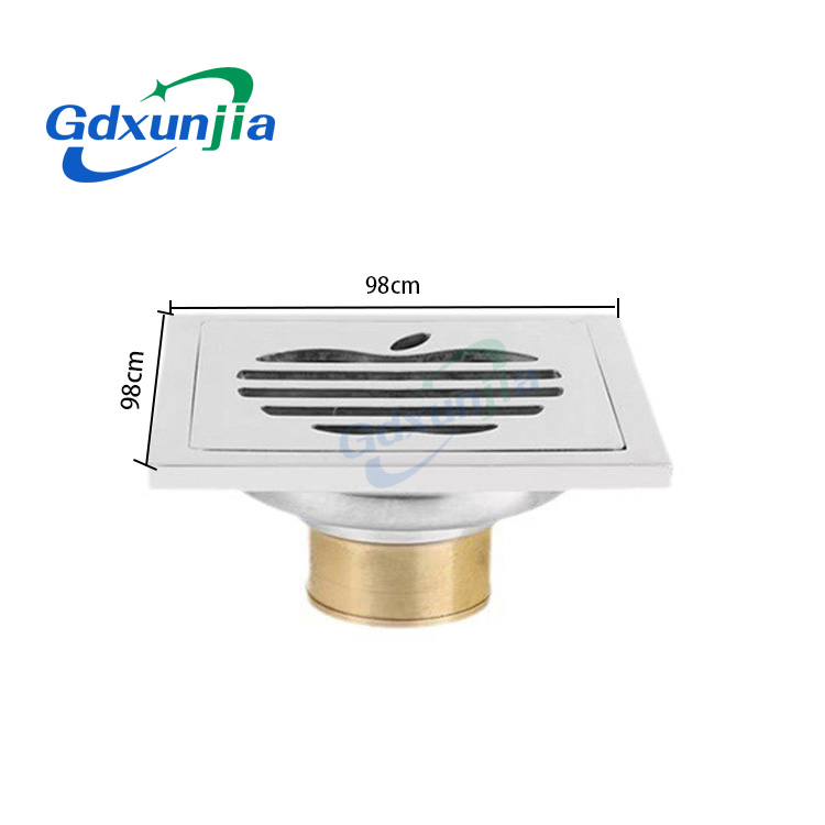 Аянт 6мм калың 4 дюйм 201 Дат баспас болоттон жасалган Apple Apple Patterroad Doower Flor пол баскан жез жытын далилдөөчү өзөктүк ядро