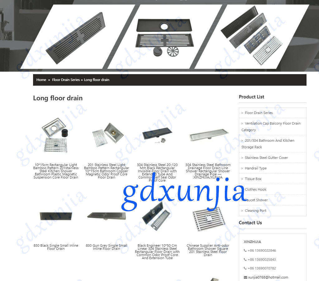gdxunjia.com ;ท่อระบายน้ำชั้น