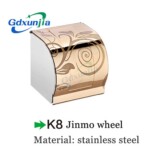 Stainless steel paper box K8/K12 paper box toilet tissue box