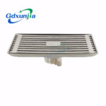 Stainless steel floor drain bathroom with multiple specifications of odor proof single and double floor drains.